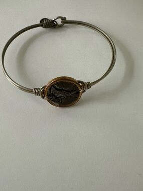 Gold and Silver Two-Tone Cardinal Bracelet